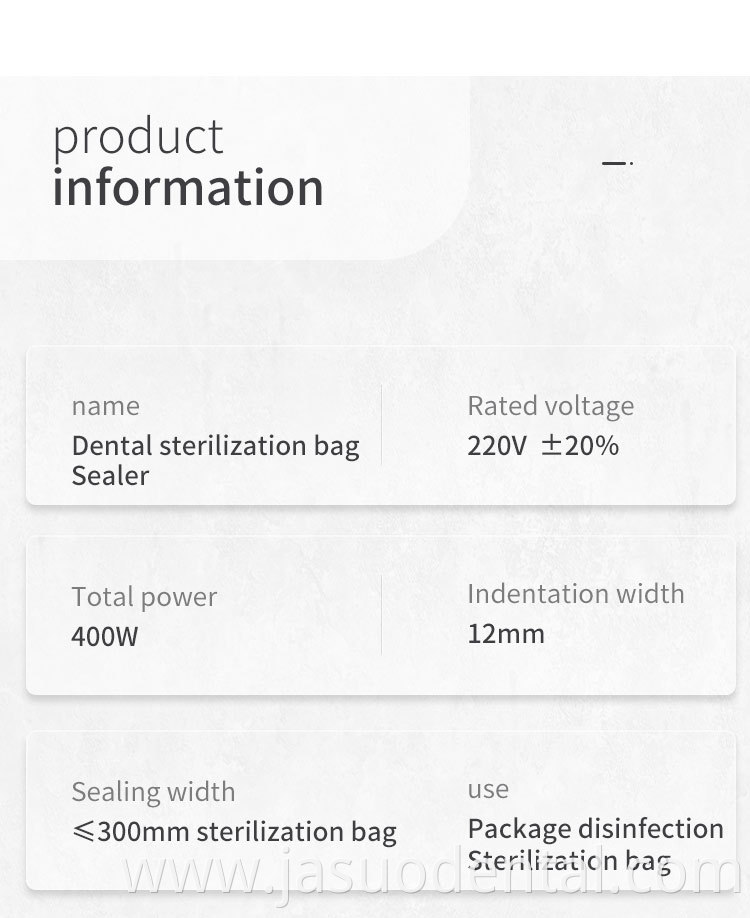 Dental sealing machine